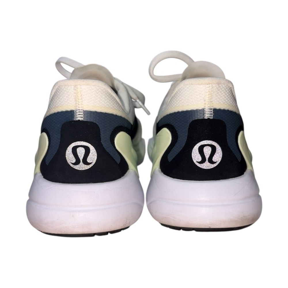 Lululemon Women’s Blissfeel 2 Running Shoe White/Black/Kohlrabi Green Size 11 - Picture 9 of 10